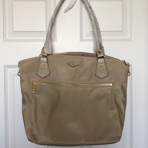 MZ Wallace Chelsea Medium Tote Flax Bedford NWT